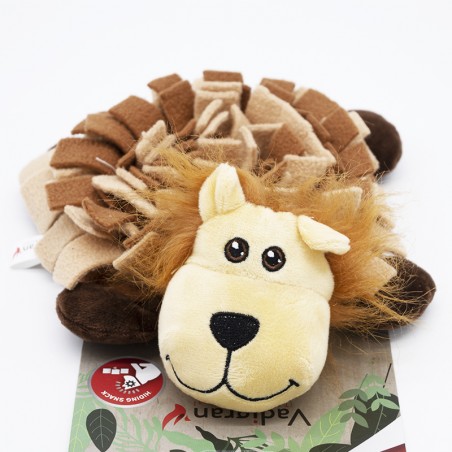 Le Lion - peluche de fouille pour chiens et chats Vadigran