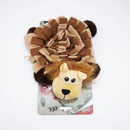 Le Lion - peluche de fouille pour chiens et chats Vadigran