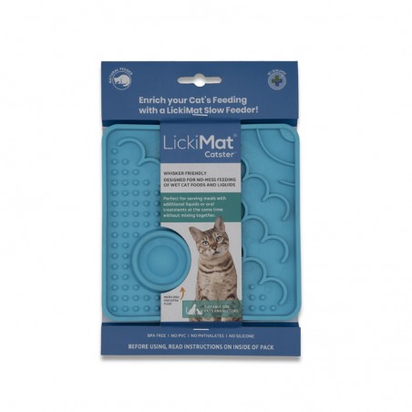 Lickimat Catster - Tapis de léchage pour chats