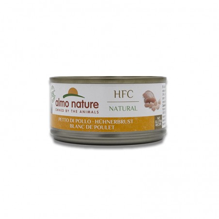 Pâtée HFC Natural - Pâtée pour chats Blanc de Poulet - Almo Nature