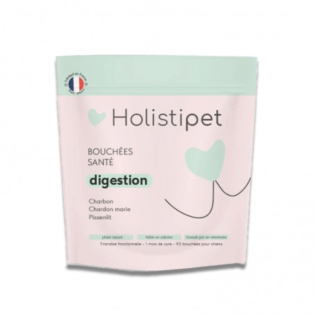 Bouchées Santé Digestion Holistipet - friandises pour chiens