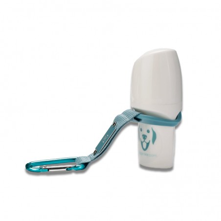 DoggyRoller avec porte-mousqueton - Distributeur de friandises liquide pour chiens