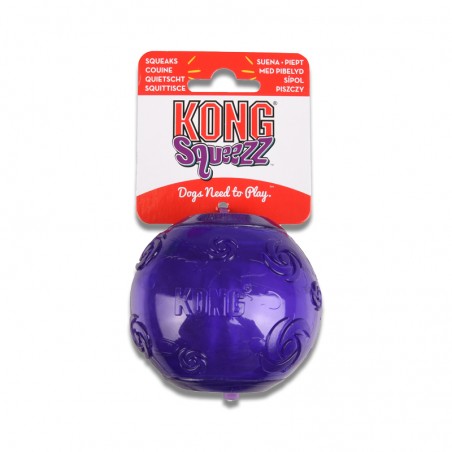 Squeezz Ball - jouet pour chiens Kong