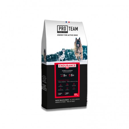 Pro Team Endurance 4400 - croquettes pour chiens très actifs et sportifs 12kg