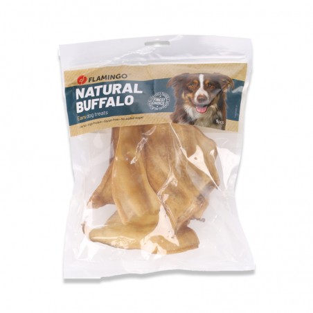 Oreilles de buffle - friandise de mastication pour chiens